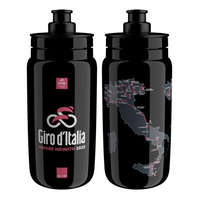 Бутылка для воды Elite Fly Giro D'Italia map 2022 Бутылка для воды Elite Fly Giro D'Italia map 2022