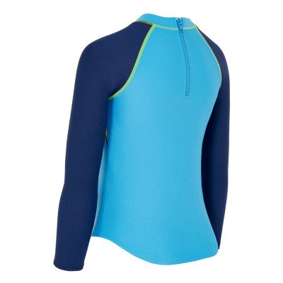 Футболка детская Zoggs Long Sleeve Zip Sun Top Tots Футболка детская Zoggs Long Sleeve Zip Sun Top Tots