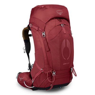 Рюкзак туристический Osprey Aura AG 50 WM-L красный Рюкзак туристический Osprey Aura AG 50 WM-L красный
