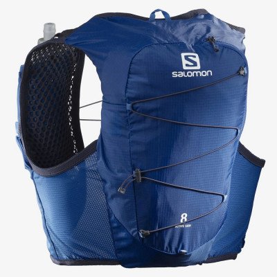 Жилет беговой Salomon Active skin 8 синий
