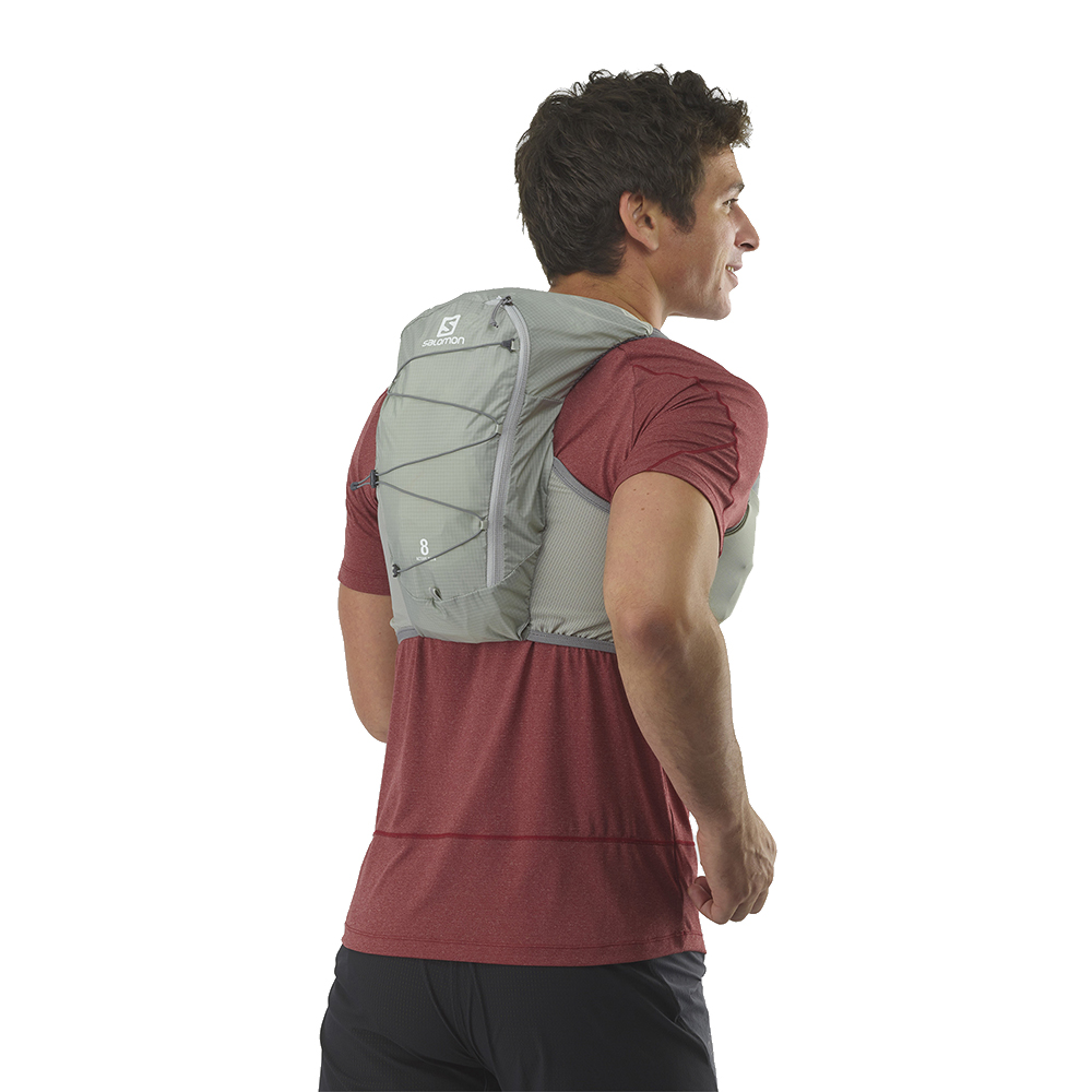 Жилет беговой Salomon Active skin 8 зеленый