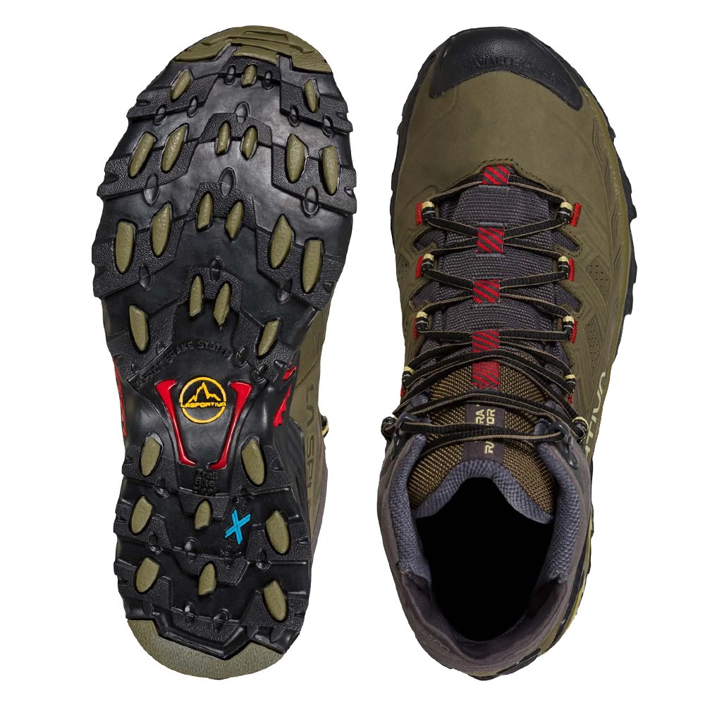 Треккинговые ботинки мужские La Sportiva Ultra Raptor II Mid Leather Wide Gtx Треккинговые ботинки мужские La Sportiva Ultra Raptor II Mid Leather Wide Gtx