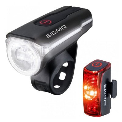 Комплект фонарей Sigma Aura 60 Set with Infinity Комплект фонарей Sigma Aura 60 Set with Infinity