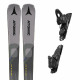Лыжи горные Atomic Redster Q5 + M 10 GW black-smoke
