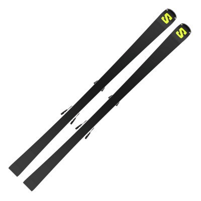 Лыжи горные Salomon E S/Max 12 + M12 GW F80 BL Лыжи горные Salomon E S/Max 12 + M12 GW F80 BL