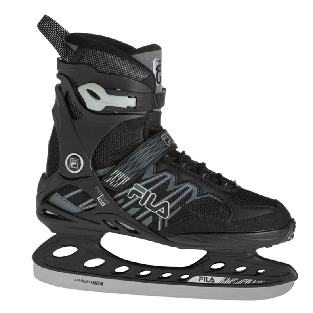 Коньки хоккейные Fila Primo Ice black grey Коньки хоккейные Fila Primo Ice black grey