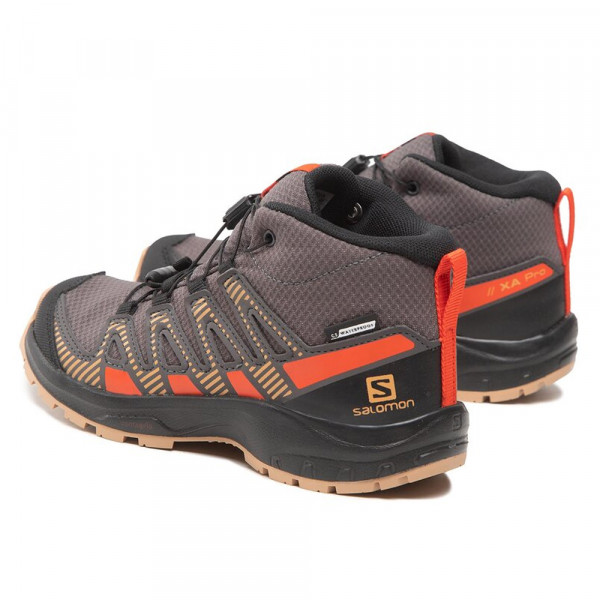 Треккинговые ботинки детские Salomon Xa pro v8 mid cswp