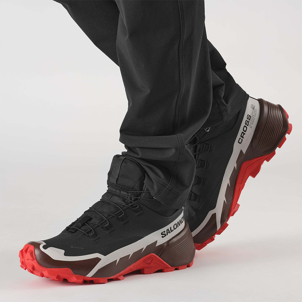 Ботинки для треккинга мужские Salomon Cross hike 2 mid gtx Ботинки для треккинга мужские Salomon Cross hike 2 mid gtx