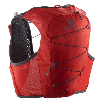 Жилет беговой Salomon Active skin 8 красный