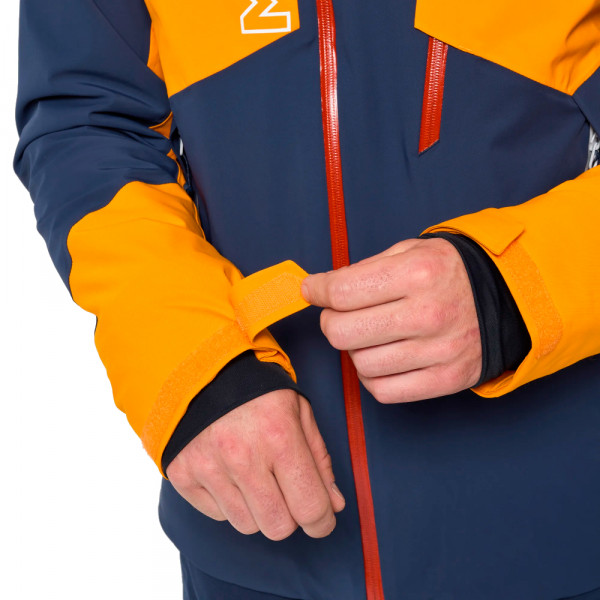 Куртка горнолыжная мужская Millet Snowbasin saphir-kumquat