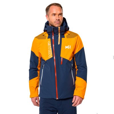 Куртка горнолыжная мужская Millet Snowbasin saphir-kumquat Куртка горнолыжная мужская Millet Snowbasin saphir-kumquat