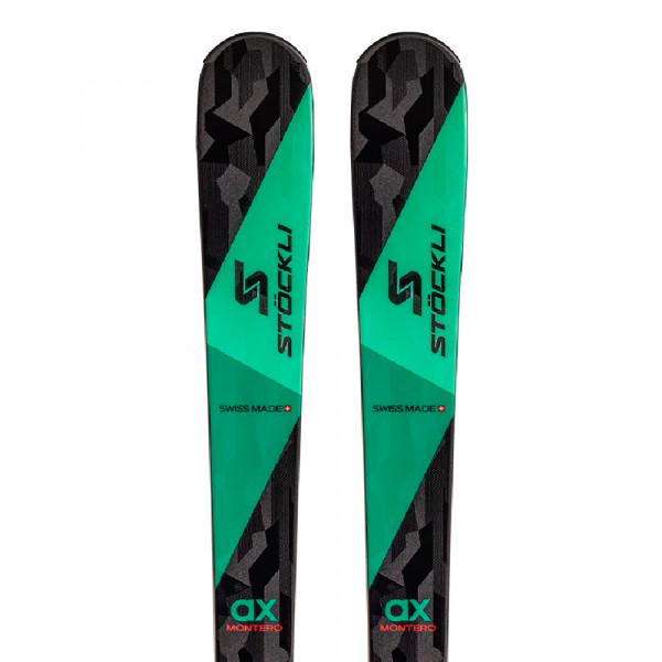 Лыжи горные Stockli Montero Ax + Strive 13D green