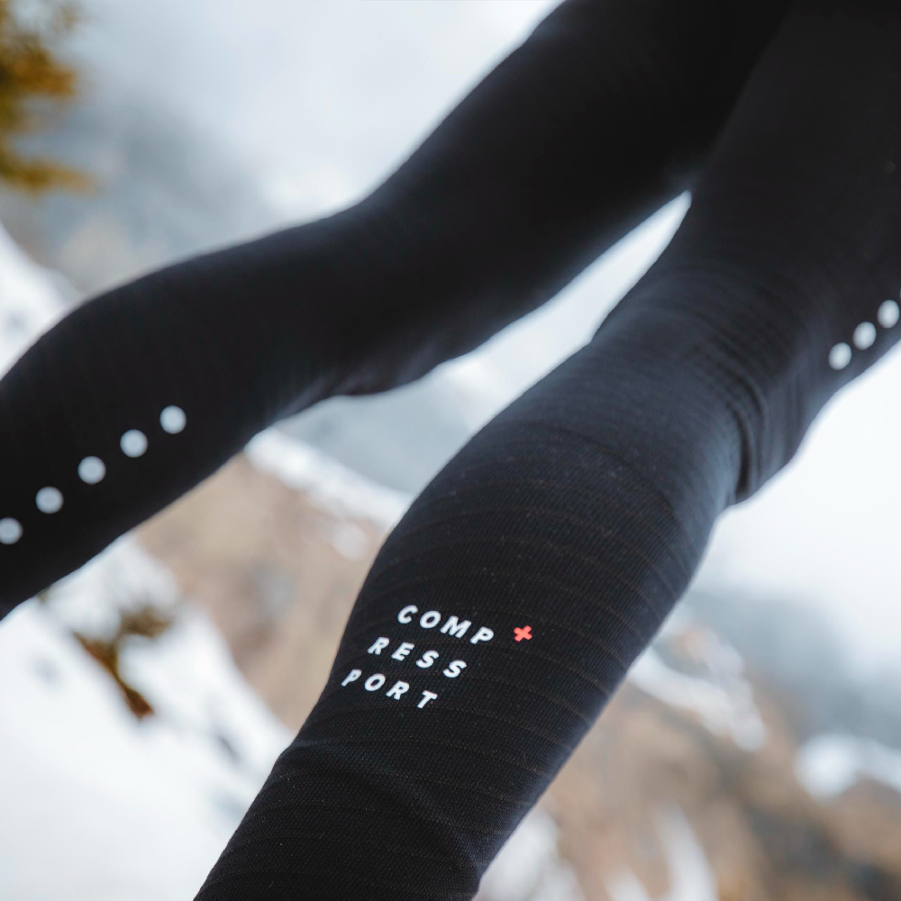 Тайтсы мужские Compressport Winter Trail Under Control