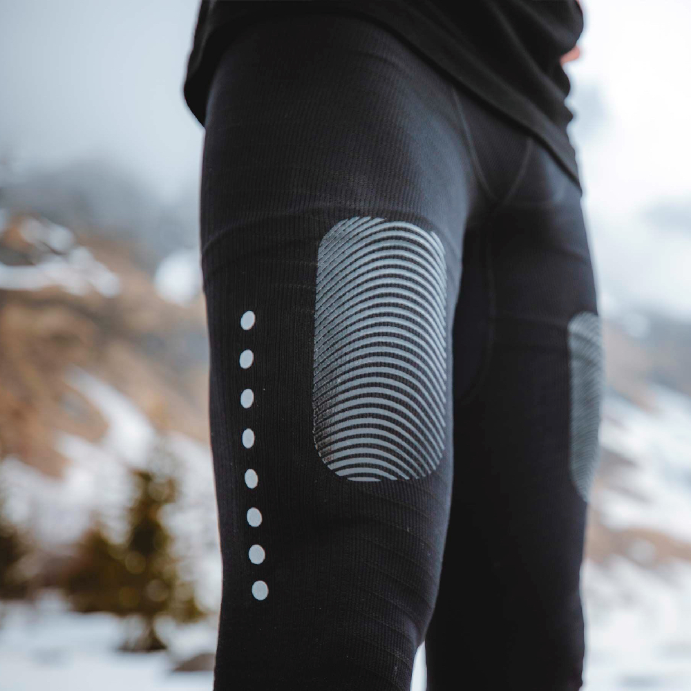 Тайтсы мужские Compressport Winter Trail Under Control