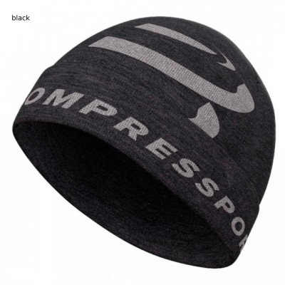 Шапка Compressport Casual Beanie asphalte black Шапка Compressport Casual Beanie asphalte black
