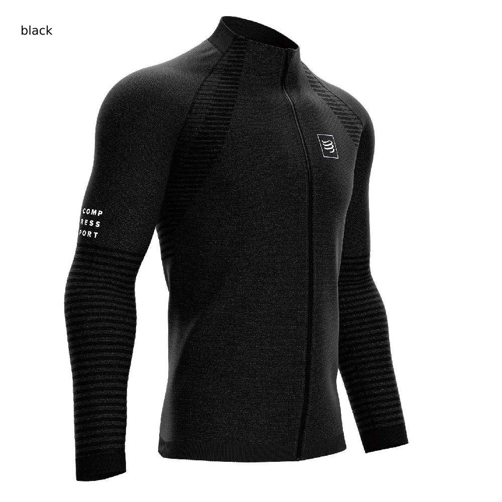 Футболка с длинным рукавом Compressport Seamless Zip
