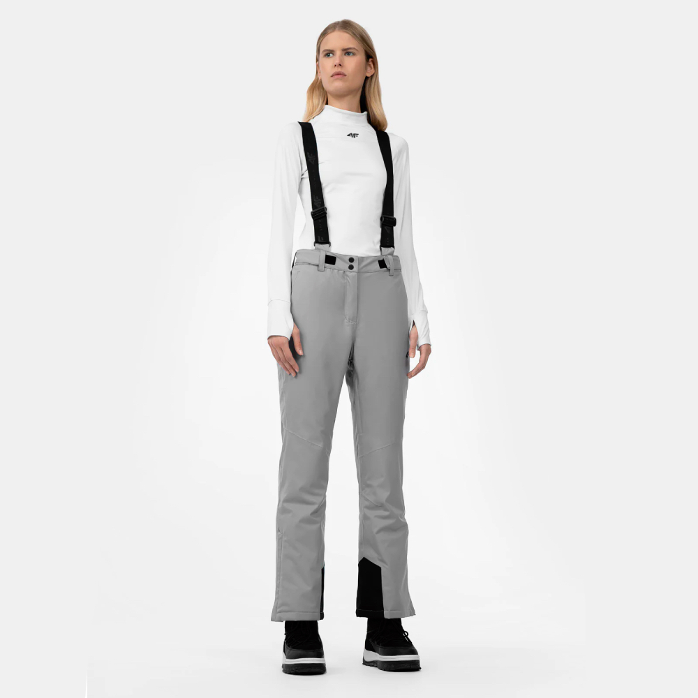 Брюки горнолыжные женские 4F серые