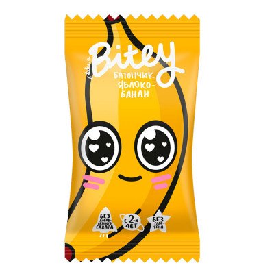 Батончик детский Bite Bitey фруктово-ягодный