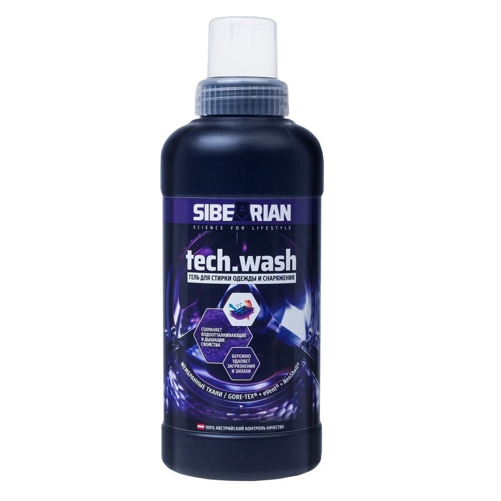 Гель для стирки мембранных и технологичных тканей Sibearian Tech Wash 500 мл