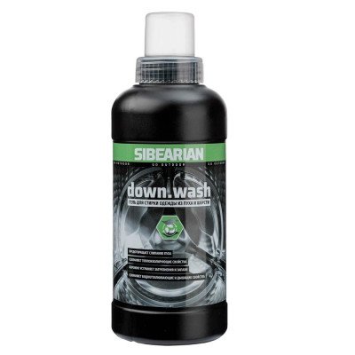 Гель для стирки одежды из пуха и шерсти Sibearian Down Wash 500 мл
