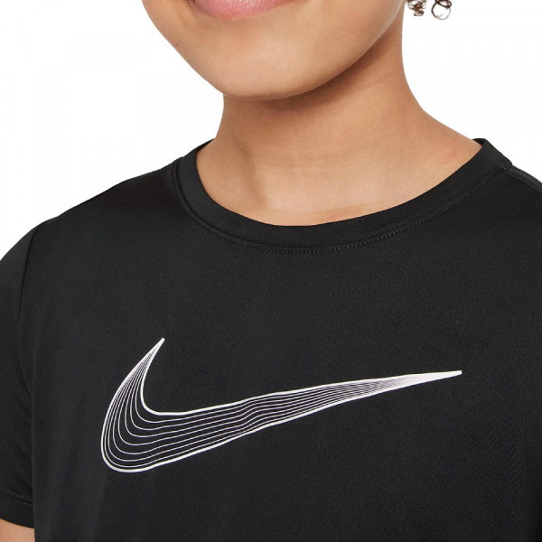 Футболка детская Nike Dri-FIT One чёрная