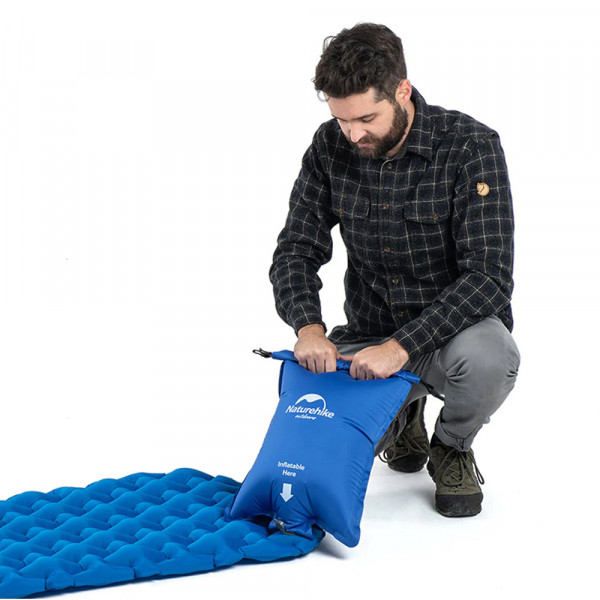 Набор ( гидромешок-насос-подушка ) Naturehike inflatable bag