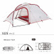 Палатка Naturehike Hiby one big bedroom 4 man tent V(4)