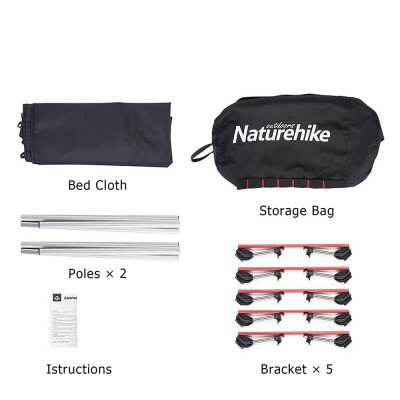 Кровать раскладная Naturehike XJC05 Outdoor Folding Camping Bed Кровать раскладная Naturehike XJC05 Outdoor Folding Camping Bed