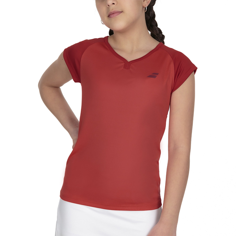 Футболка детская Babolat Play Cap Sleeve Top Girl Футболка детская Babolat Play Cap Sleeve Top Girl