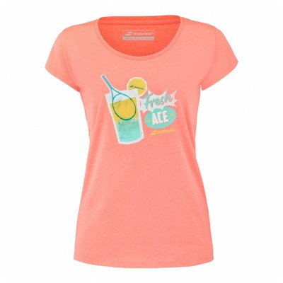 Футболка женская Babolat Exercise Message Tee Футболка женская Babolat Exercise Message Tee