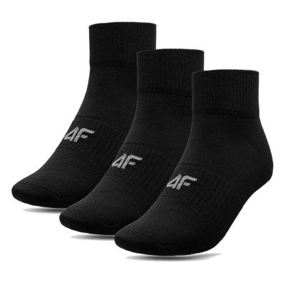 Носки 4F ( 3 пары в упаковке ) черные Носки 4F ( 3 пары в упаковке ) черные