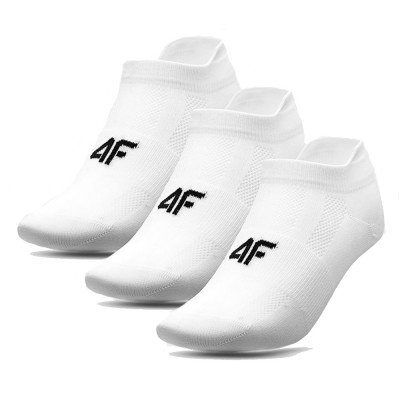 Носки 4F ( 3 пары в упаковке ) белые Носки 4F ( 3 пары в упаковке ) белые