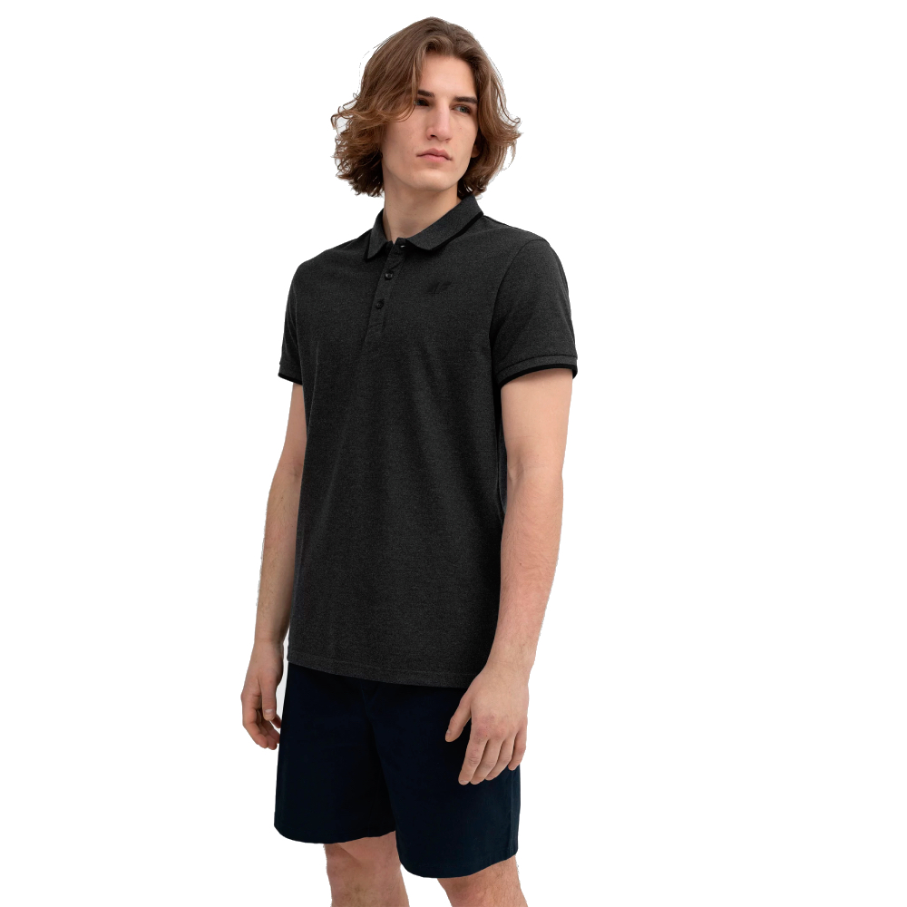 Футболка-поло мужская 4F Sportstyle черная