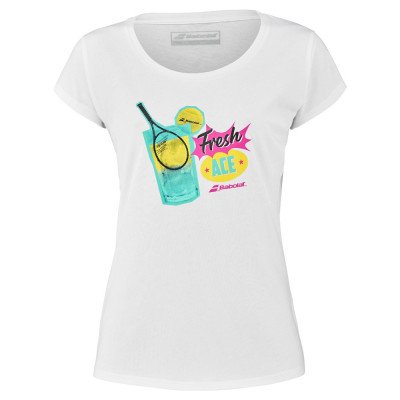 Футболка женская Babolat Exercise Message Tee Футболка женская Babolat Exercise Message Tee