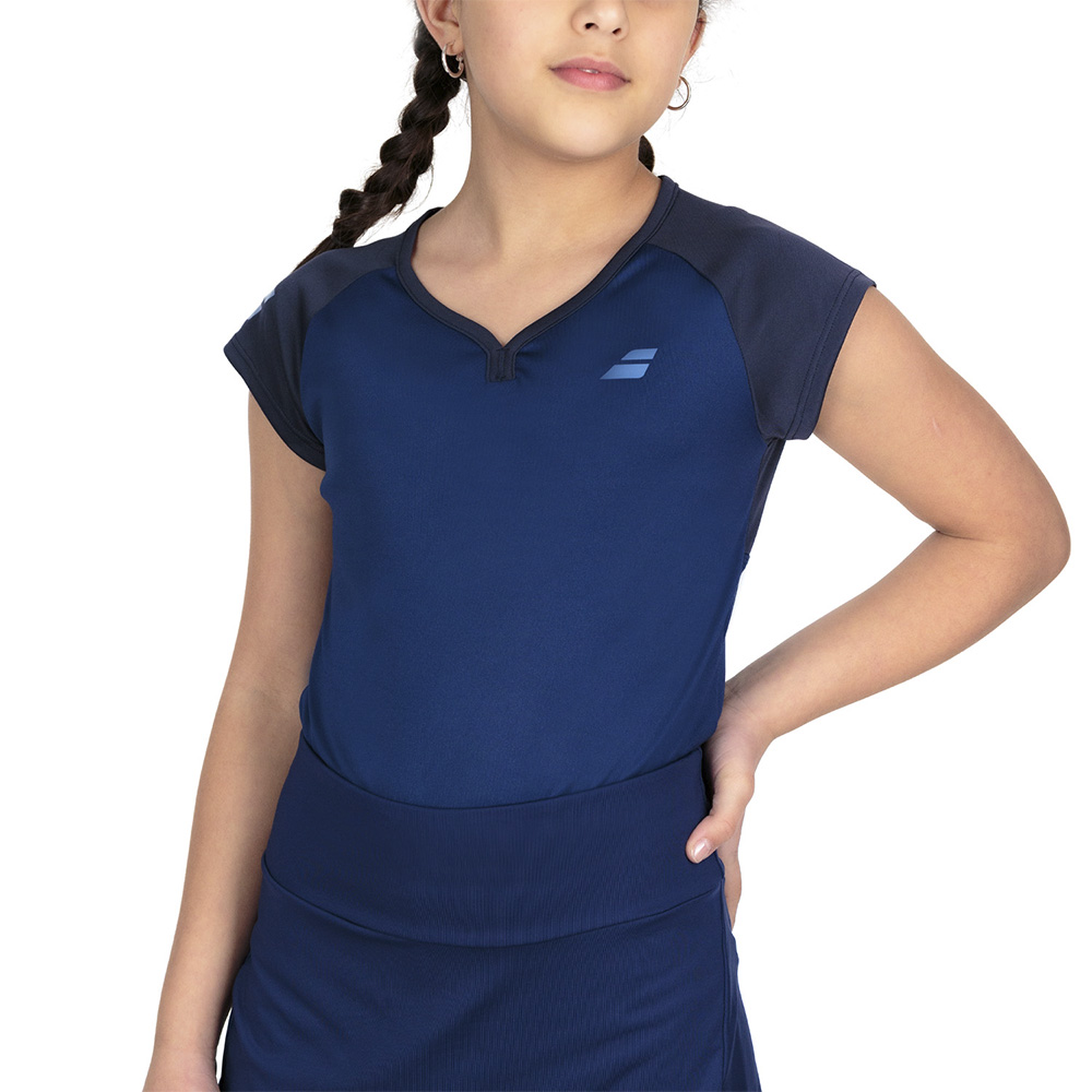 Футболка детская Babolat Play Cap Sleeve Top Girl Футболка детская Babolat Play Cap Sleeve Top Girl