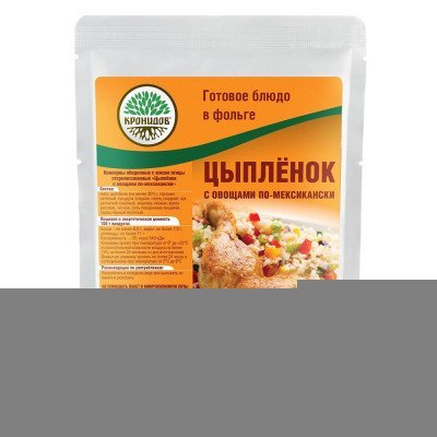 Цыплёнок по мексикански консервированный 325 g