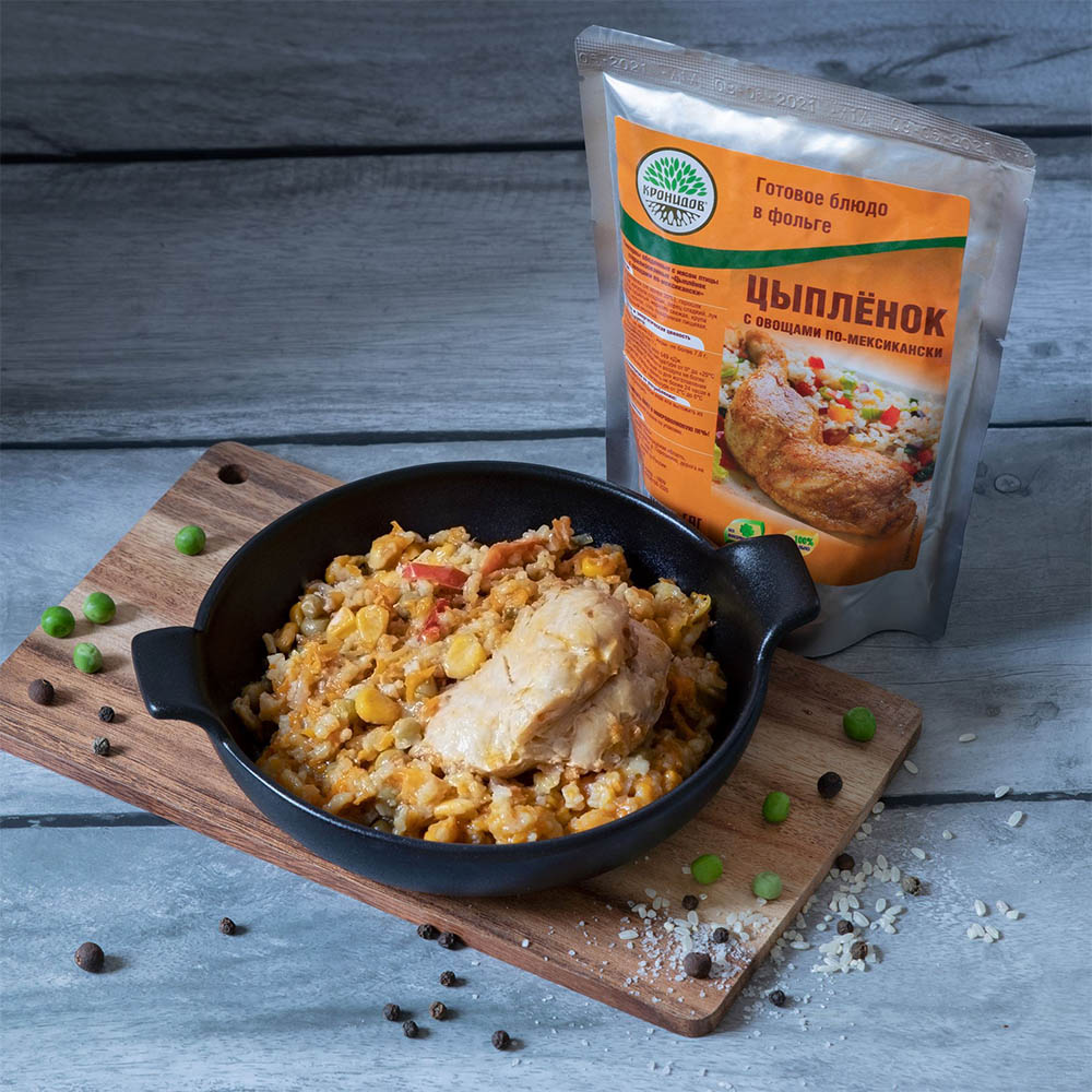 Цыплёнок по мексикански консервированный 325 g