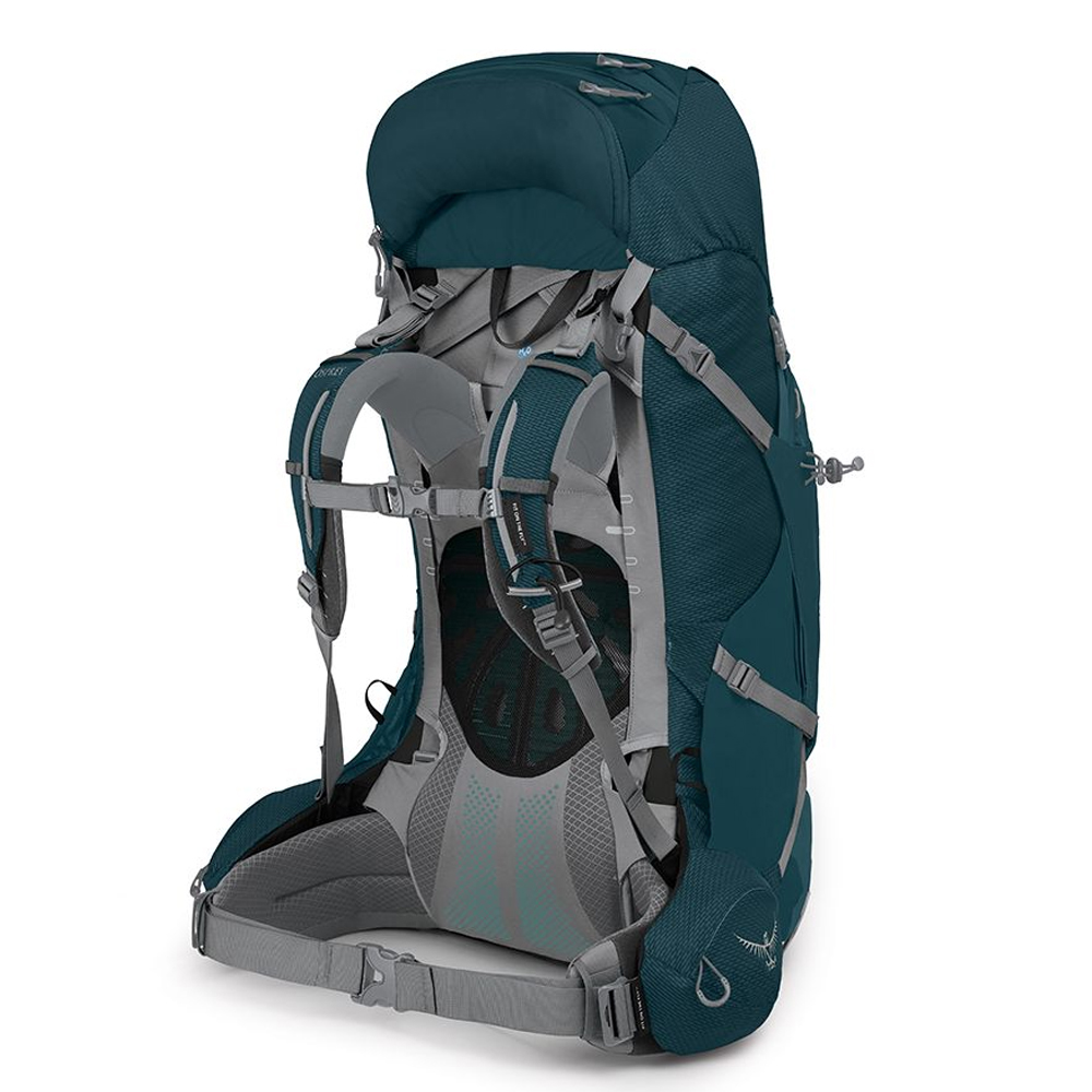 Рюкзак туристический Osprey Ariel Plus 60 WM-L зеленый