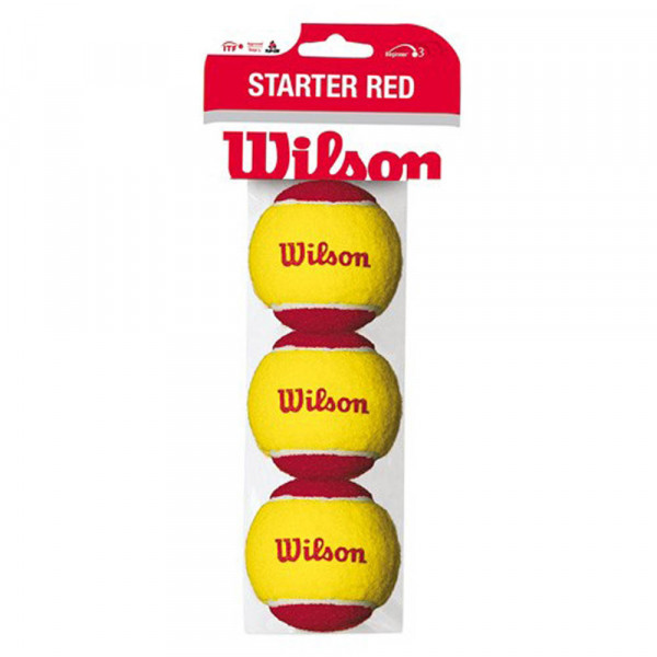 Мячи теннисные Wilson Started Red x3