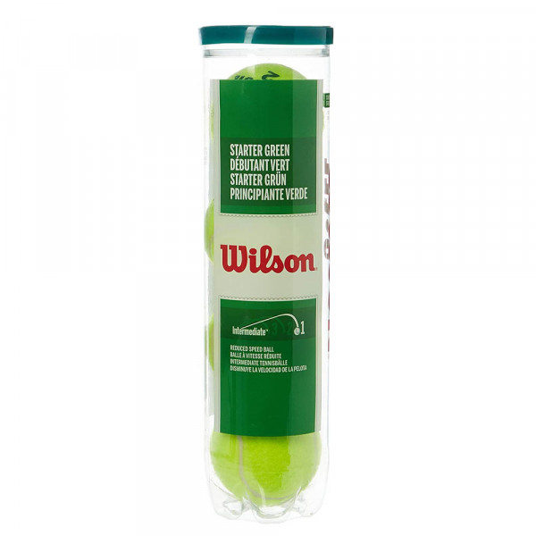 Мячи теннисные Wilson Started Play Green x4