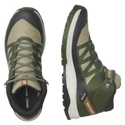 Ботинки для треккинга мужские Salomon Outrise mid gtx Ботинки для треккинга мужские Salomon Outrise mid gtx