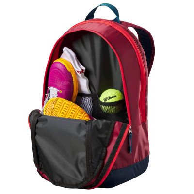 Рюкзак для тенниса Wilson Junior бордовый Рюкзак для тенниса Wilson Junior бордовый