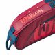 Сумка для ракеток Wilson Junior (3 pack) бордовая