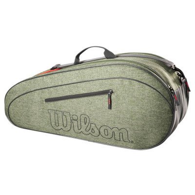 Сумка для ракеток Wilson Team (6 pack) зеленная Сумка для ракеток Wilson Team (6 pack) зеленная