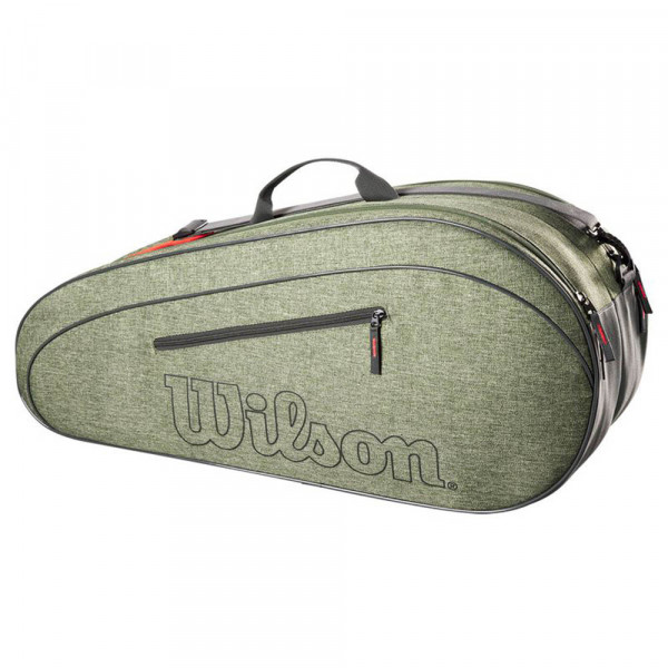 Сумка для ракеток Wilson Team (6 pack) зеленная