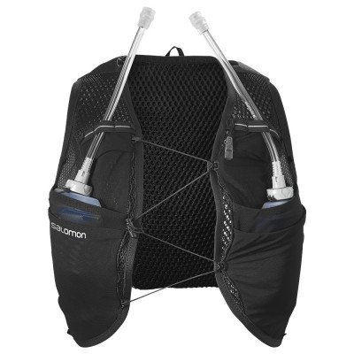 Жилет беговой Salomon Active skin 8 with flasks черный