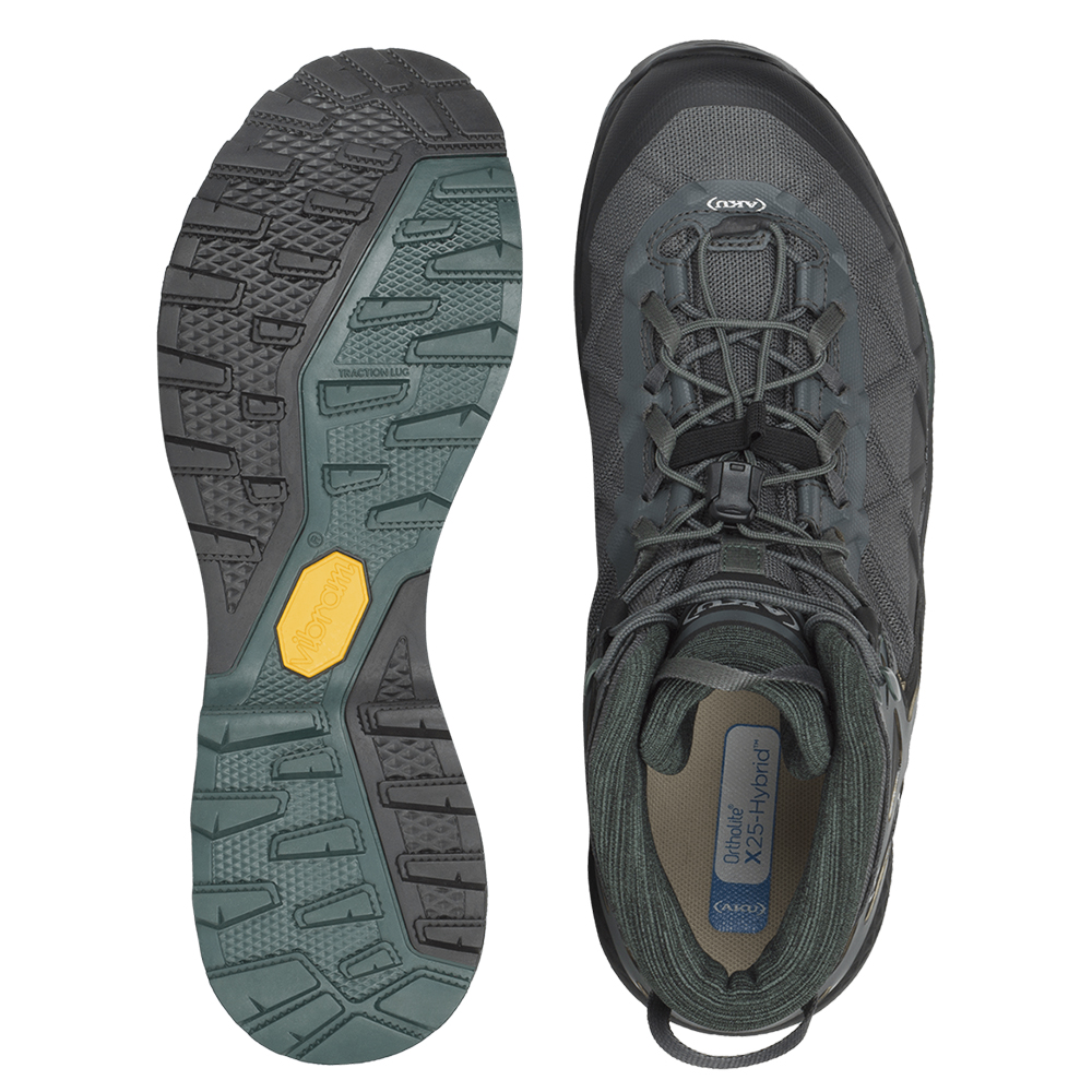 треккинговые кроссовки мужские Aku Rocket Mid Gtx