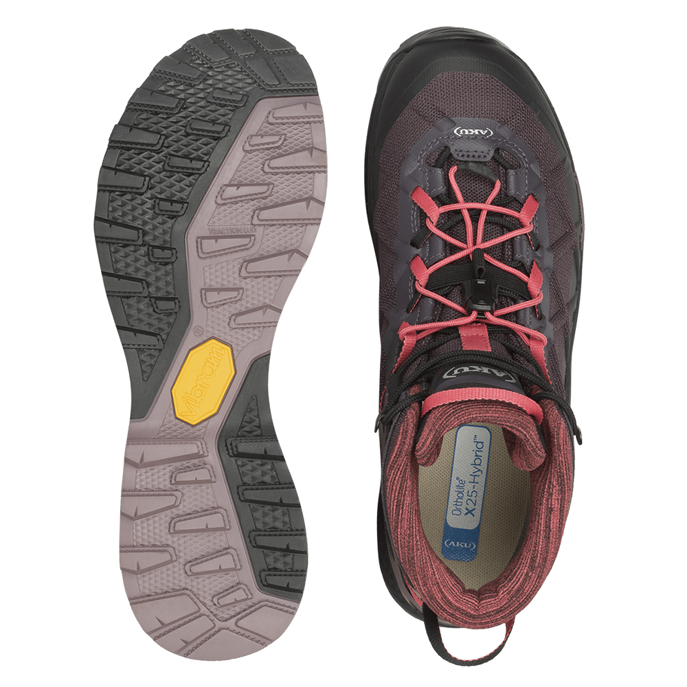 Треккинговые кроссовки женские Aku Rocket Mid Gtx Треккинговые кроссовки женские Aku Rocket Mid Gtx