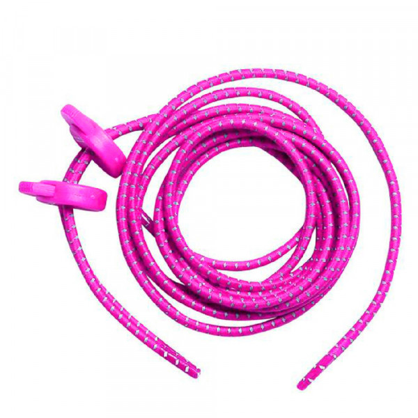 Шнурки Zone3 Elastic laces розовый