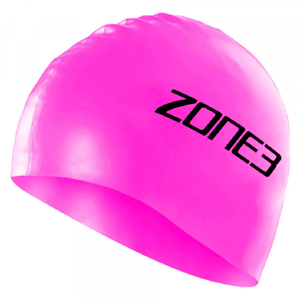 Шапочка для плавания Zone3 Silicone розовый